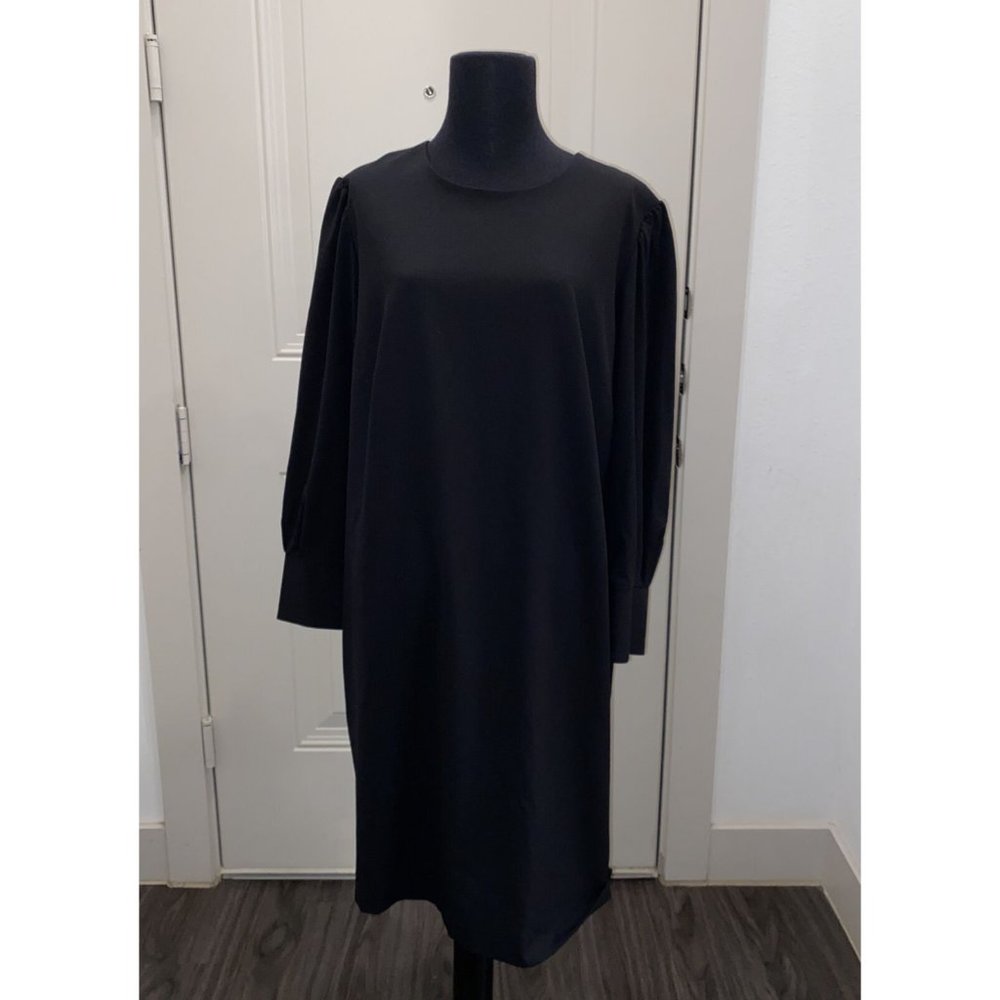 THE LIMITED CLASSIC BLACK L/S DRESS LINED SIZE 20W